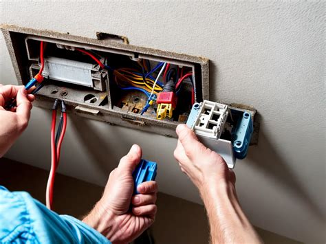 brittle junction box|broken junction box repair.